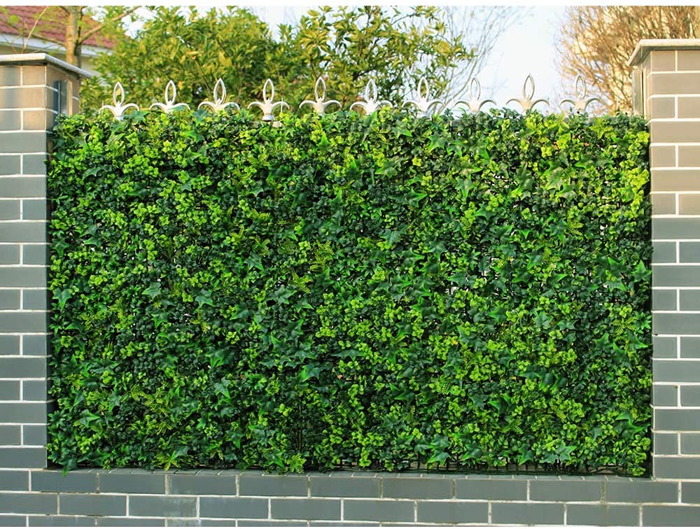 Amazon｜ULAND 4枚・50x50cm サイズ 人工植物のマット ウォール